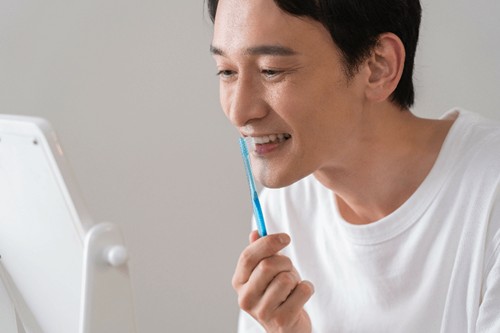 ブラッシングが非常に大切
